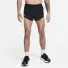 Short avec sous-short intégré Nike AeroSwift 5 cm Noir 2XL