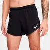 Short avec sous-short intégré Nike AeroSwift 10 cm Noir S