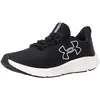 Under Armour Chaussures de course pour homme 3026518-002, noir noir blanc, 40 EU