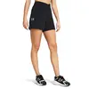 Under Armour Short de basket-ball Baseline pour homme, Castlerock / / Blanc, L