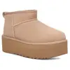 UGG Classic Ultra Mini Platform Boots Femme - Beige, Beige 40