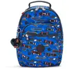 Kipling Sac À Dos Seoul S New Scate Prt S Bleu Petit Femme 62% Polyest...