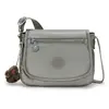 Kipling Sac Bandoulière Sabian U Moon Grey Metallic Vert Petit Femme 1...