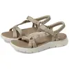 Skechers Go Walk Flex Sandal - Sublime Dames Sandalen - Taupe - Maat 39