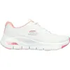 Skechers Skechers Arch Fit Vegan Femme Baskets Mode Blanc Rose - 37