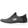 Skechers, Femmes, Baskets, Baskets 149937BKMT, Noir, (38)