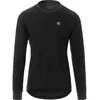 Giro, Hommes, Maillot de cyclisme, M Roust LS Wind Jersey (L), Noir, L