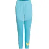 Nike dri-fit swoosh trainingsbroek in de kleur blauw.