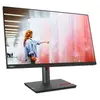 Lenovo P24q-30 - Écran LED - 23.8" - 2560 x 1440 QHD @ 60 Hz - IPS - 300 cd/m² - 1000:1 - 4 ms - HDMI DisplayPort - noir corbeau - pour ThinkCentre neo 70t 11YU; ThinkPad P15 Gen 2 20YQ