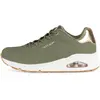 Skechers Chaussures Mode Ville Skechers Uno - Shimmer Away Vert - 36