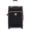 Kipling Bagages À Roulettes Darcey M Rainbow Black Cb Travel Noir Stan...