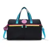 Kipling Sac Marin Itska Up Rainbow Black Cb Travel Noir Grand Femme 10...