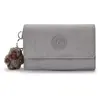 Kipling Portefeuille Pixi Cloudy Grey Gris Standard Femme 100% Polyami...