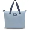 Kipling Fourre Tout Davian Up Cozy Blue Hip Bleu Grand Femme 100% Poly...