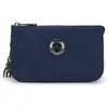 Kipling Pochette Creativity L Night Ocean Jacquard Bleu Grand Femme 10...