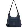 Kipling Sac D'épaule Yenna Blue Bleu 2 Standard Femme 100% Polyamide
