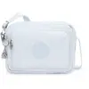 Kipling Sac Bandoulière Abanu M Zip Water Blue Quilt Bleu Standard Fem...