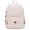 Kipling Sac À Dos City Zip S Pink Pearl Jacquard Rose Petit Femme 100%...