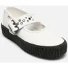 Chaussure Vans Modèle Mary Jane Creeper Love - Coleur Blanc