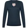 Fox, Femmes, Maillot de cyclisme, W Ranger LS Jersey Head (XL), Bleu, ...