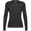 Fox Racing W Ranger Tru Dri Ls Maillot athlétique pour femme, Noir, L