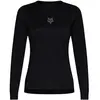 Fox, Femmes, Maillot de cyclisme, W Flexair Ls Jersey (L), Noir, L