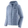 Doudoune à capuche zippé femme Patagonia Down Sweater Bleu XS
