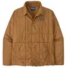 Doudoune chemise Patagonia Light Gust Marron L