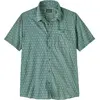 Chemise manches courtes Patagonia Go To Bleu XL