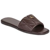 Mules Coach HOLLY QUILTED LEATHER SANDAL femme