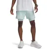 Short 2 en 1 Under Armour Launch Multicolore S