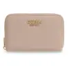 GUESS Porte-monnaie beige pour femme - Marsha SLG Medium Zip Around Wa...