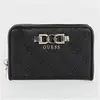 GUESS portemonnee Anise SLG Zip Around Wallet Black Logo zwart