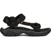 Teva M TERRA FI 5 UNIVERSAL Leren Heren Sandalen - Zwart - PHANTOM