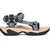 Teva W TERRA FI 5 UNIVERSAL Dames Sandalen - TREE COVER NEON SPRING