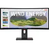Lenovo ThinkVision T34WD-40 (3440 x 1440 pixels, 34"), Moniteur, Noir