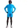 Maillot manches longues demi-zip Nike Stride Bleu XL