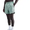 Short avec sous-short Nike Challenger 13 cm Bleu M