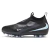 Nike Phantom 6 High Academy AG - Kunstgras - Zwart - Voetbalschoenen -...
