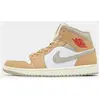 Jordan Air 1 Mid Homme - Brown, Brown 44.5