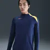 Nike dri-fit strike driltop t90 in de kleur blauw.