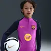 Nike FC Barcelona Strike Drill Top - VIVID PURPLE/MIDWEST GOLD - Maat ...