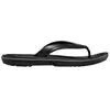Crocs Crocband Flip Unisex Slippers - Black/Slate Grey - Maat 42/43