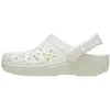 Crocs Sabots Classic Floral Cut Out