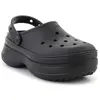 Crocs, Chaussons, Classic Stacked Clog, Noir, (39)
