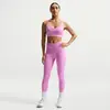 Nike one dri-fit hr 7 8 tight in de kleur roze.