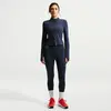 Nike dri-fit one 7/8 tight in de kleur marine.
