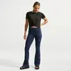 Nike Legging évasé Training One - Bleu, Bleu XL
