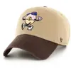 47 Casquette Mlb New York Mets Khaki Cartoon Icon Clean Up