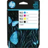 HP 963 - Inktcartridge kleur en zwart + Instant Ink tegoed